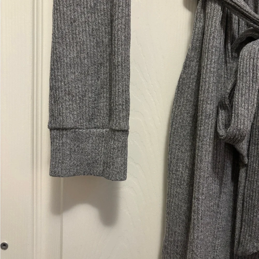 COSABELLA Gray Long Sleeved Robe with Tie Waist - Picture 5 of 8